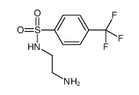 N-(2-aminoethyl)-4-(trifluoromethyl)benzenesulfonamide structure