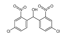 4,4'-dichloro-2,2'-dinitrodiphenylcarbinol Structure