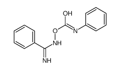 [[amino(phenyl)methylidene]amino] N-phenylcarbamate Structure