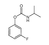 3-fluorophenyl isopropylcarbamate Structure