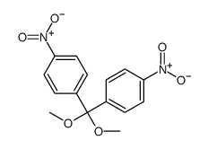 1-[dimethoxy-(4-nitrophenyl)methyl]-4-nitrobenzene结构式