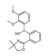 (2,3-dimethoxyphenyl)(2-(4,4-dimethyl-4,5-dihydrooxazol-2-yl)phenyl)methanol Structure