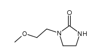 1-(2-methoxyethyl)imidazolidin-2-one结构式