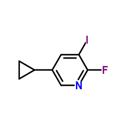 5-Cyclopropyl-2-fluoro-3-iodopyridine picture