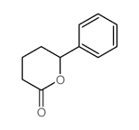 2H-Pyran-2-one,tetrahydro-6-phenyl-结构式