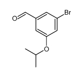 3-Bromo-5-isopropoxybenzaldehyde Structure