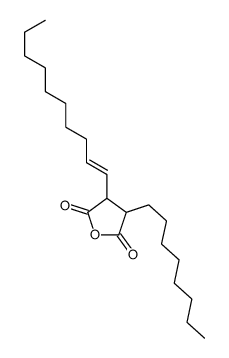 3-dec-1-enyl-4-octyloxolane-2,5-dione结构式