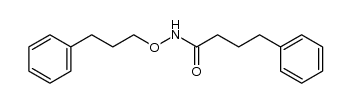 O-[3-phenyl-1-propyl] 4-phenylbutyrohydroxamate Structure