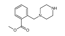 methyl 2-(piperazin-1-ylmethyl)benzoate结构式