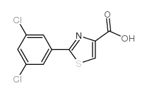 2-(3,5-DICHLOROPHENYL)THIAZOLE-4-CARBOXYLIC ACID structure