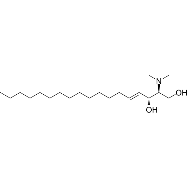 N,N-Dimethylsphingosine Structure