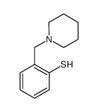 2-Piperidin-1-ylmethyl-benzenethiol Structure