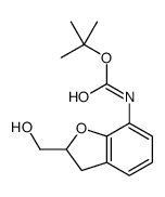 3-dihydro-2-(hydroxyMethyl)benzofuran-7-ylcarbamate结构式