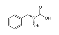 l-phenylalanine (2-13c) structure