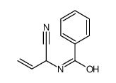 Benzamide,N-(1-cyano-2-propenyl)- (9CI) structure