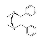 trans-2,3-diphenyl-1,4-diazabicyclo<2.2.2>octane结构式