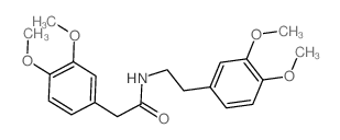 N-(3,4-Dimethoxyphenethyl)-2-(3,4-dimethoxyphenyl)acetamide Structure