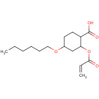 4-(6-Acryloxy-hex-1-yloxy)cyclohexanecarboxylic acid Structure