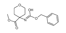 Methyl 4-{[(benzyloxy)carbonyl]amino}tetrahydro-2H-pyran-4-carbox ylate图片