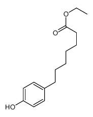 ethyl 7-(4-hydroxyphenyl)heptanoate Structure