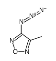 3-azido-4-methyl-1,2,5-oxadiazole Structure