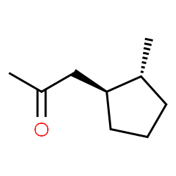 2-Propanone, 1-(2-methylcyclopentyl)-, trans- (9CI) structure