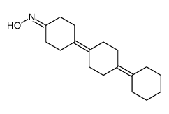 N-[4-(4-cyclohexylidenecyclohexylidene)cyclohexylidene]hydroxylamine结构式