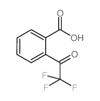 Benzoic acid, 2-(trifluoroacetyl)- (9CI) Structure