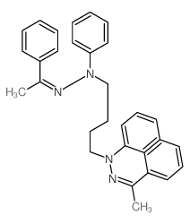 N,N-diphenyl-N,N-bis(1-phenylethylideneamino)butane-1,4-diamine structure