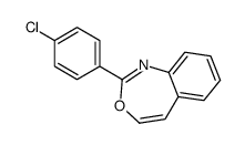 2-(p-Chlorophenyl)-3,1-benzoxazepine picture