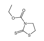 2-Thioxo-3-thiazolidinecarboxylic acid ethyl ester结构式