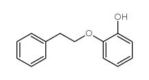 2-(2-phenylethoxy)phenol structure