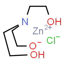 chloro[[2,2',2''-nitrilotris[ethanolato]]-N,O,O',O'']zinc structure