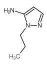 2-丙基-2H-吡唑-3-胺结构式