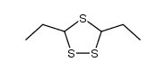 3,5-Diethyl-1,2,4-trithiolane Structure