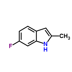 6-Fluoro-2-methyl-1H-indole structure