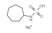 (sulfoamino)cycloheptane Structure