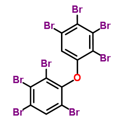 1,2,3,4-tetrabromo-5-(2,3,4,6-tetrabromophenoxy)benzene结构式