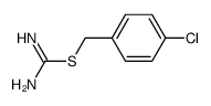 S-(4-chlorobenzyl)isothiourea Structure