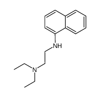 N-(1-naphthyl)-N',N'-diethylethylenediamine structure