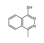 4-Methyl-1-phthalazinethiol结构式