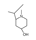 4-Piperidinol, 1-methyl-2-(1-methylethyl)-, (2R,4S)-rel- (9CI) Structure