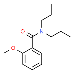 2-Methoxy-N,N-di-n-propylbenzamide structure