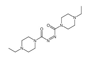 4-ethyl-N-(4-ethylpiperazine-1-carbonyl)iminopiperazine-1-carboxamide Structure