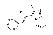 Imidazo[1,2-a]pyridine-3-carboxamide, 2-methyl-N-3-pyridinyl- (9CI)结构式