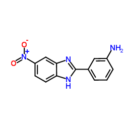 3-(5-Nitro-1H-benzimidazol-2-yl)aniline Structure