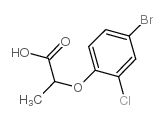 2-(4-溴-2-氯苯氧基)丙酸图片