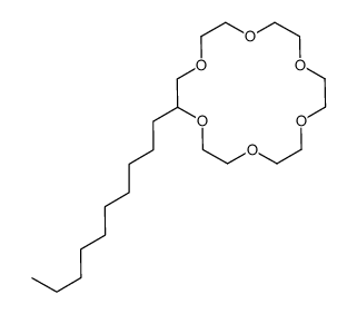 2-癸基-1,4,7,10,13,16-六噁环十八烷结构式