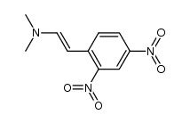 β-(N,N-dimethylamino)-2,4-dinitrostyrene Structure