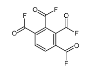 benzene-1,2,3,4-tetracarbonyl fluoride Structure